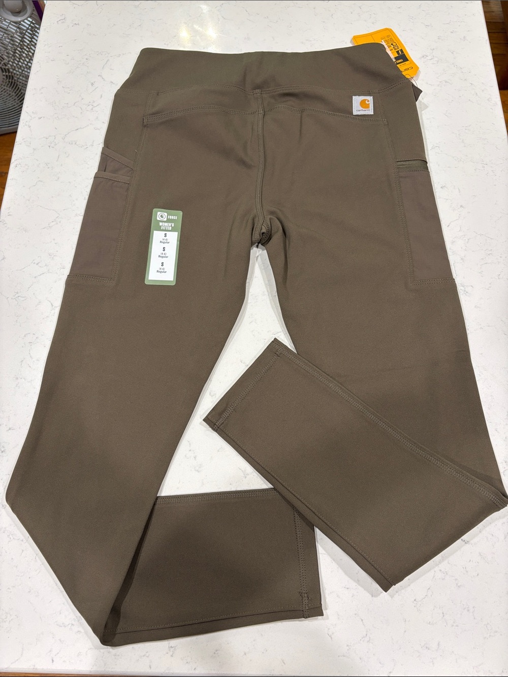 Carhartt Women’s Force Fitted Lightweight Utility Legging - Picture 2 of 10